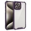 For iPhone 13 Pro Case Acrylic+TPU Reinforced Corners Protective Cover with Lens Film