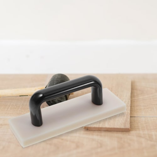 HOMSFOU Tapping Block with Handle, Heavy Duty Hammer - Flooring Installation Tool for Fabricating and DIY Flooring Projects