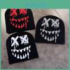 Venom Pattern Knit Hat For Men Women With Warmth And Street Style For Autumn Winter