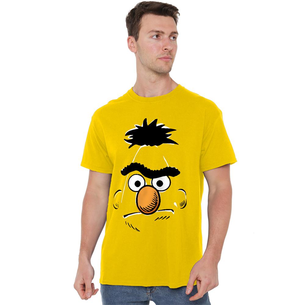 Sesame Street Unisex Adult Retro Bert Sketch T-Shirt