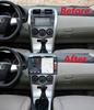 13-дюймовый 2 Din 4GLTE автомобильный Android радио для Toyota Corolla E140/150 2006-2013 GPS Navi беспроводной Carplay авто мультимедиа стерео