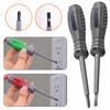 Voltage Tester Pen Dual Color Electrical Screwdriver Indicator Circuit Tester Pen AC Non-contact Induction Test Pencil