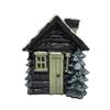 Resin Cabin Snowy Winter Incense Cone Burner 2024 Christmas Incense Cone Holder