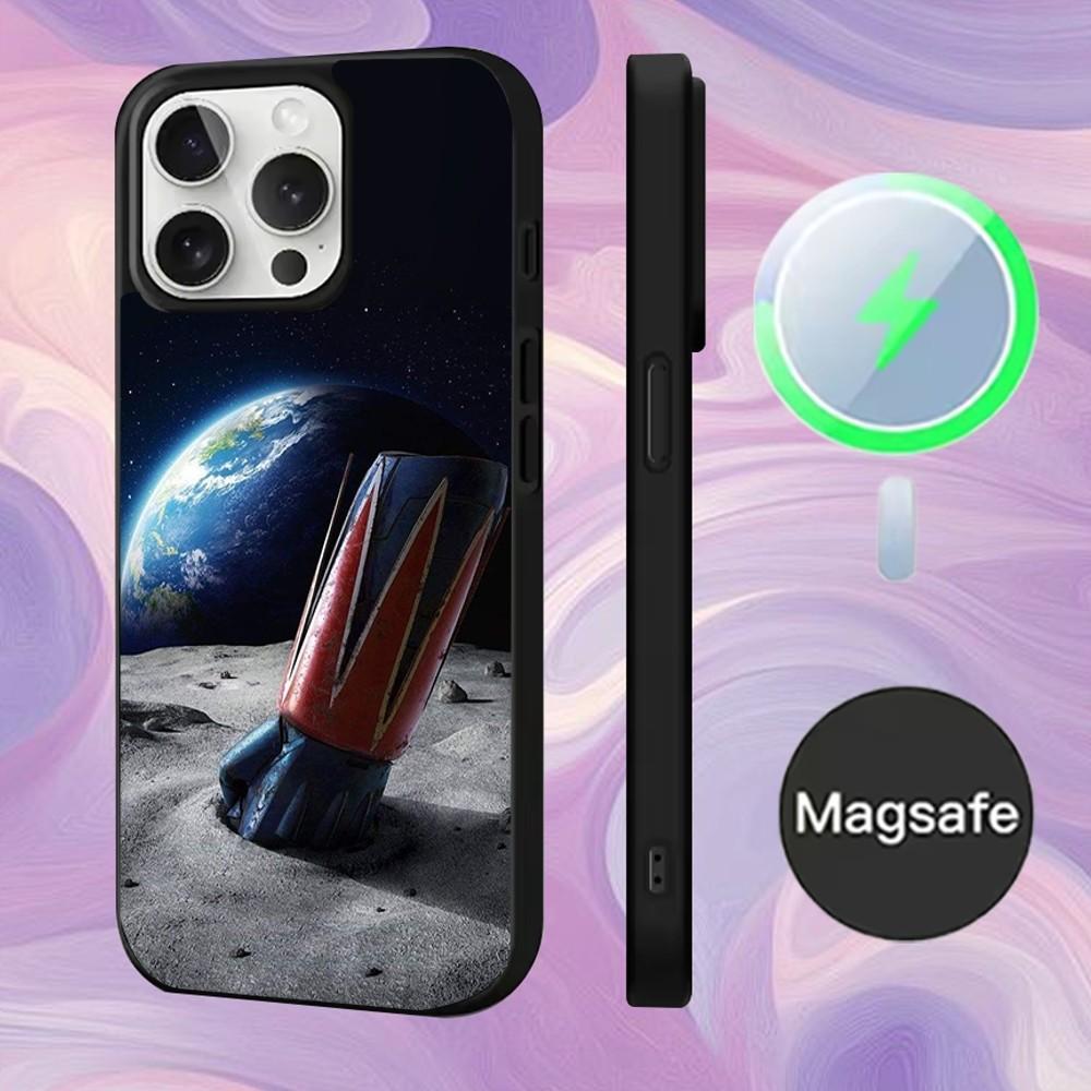 Чехол для телефона UFO Robot Goldorak Для iPhone 16,15,14,13,12,11, Pro, Max, Plus, Mini, Magsafe, Магнитный чехол для беспроводной зарядки