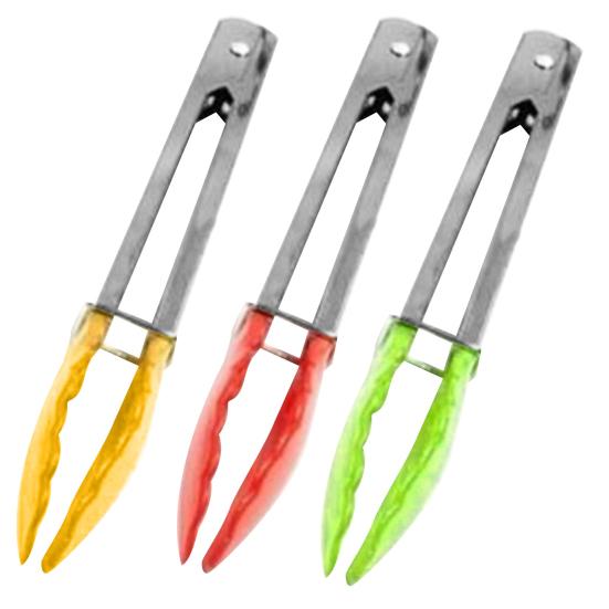 1 шт. Кулинарные силиконовые щипцы для сервировки еды, для барбекю, с ручкой, кухонная утварь, щипцы для сервировки еды, для гриля, для кухни