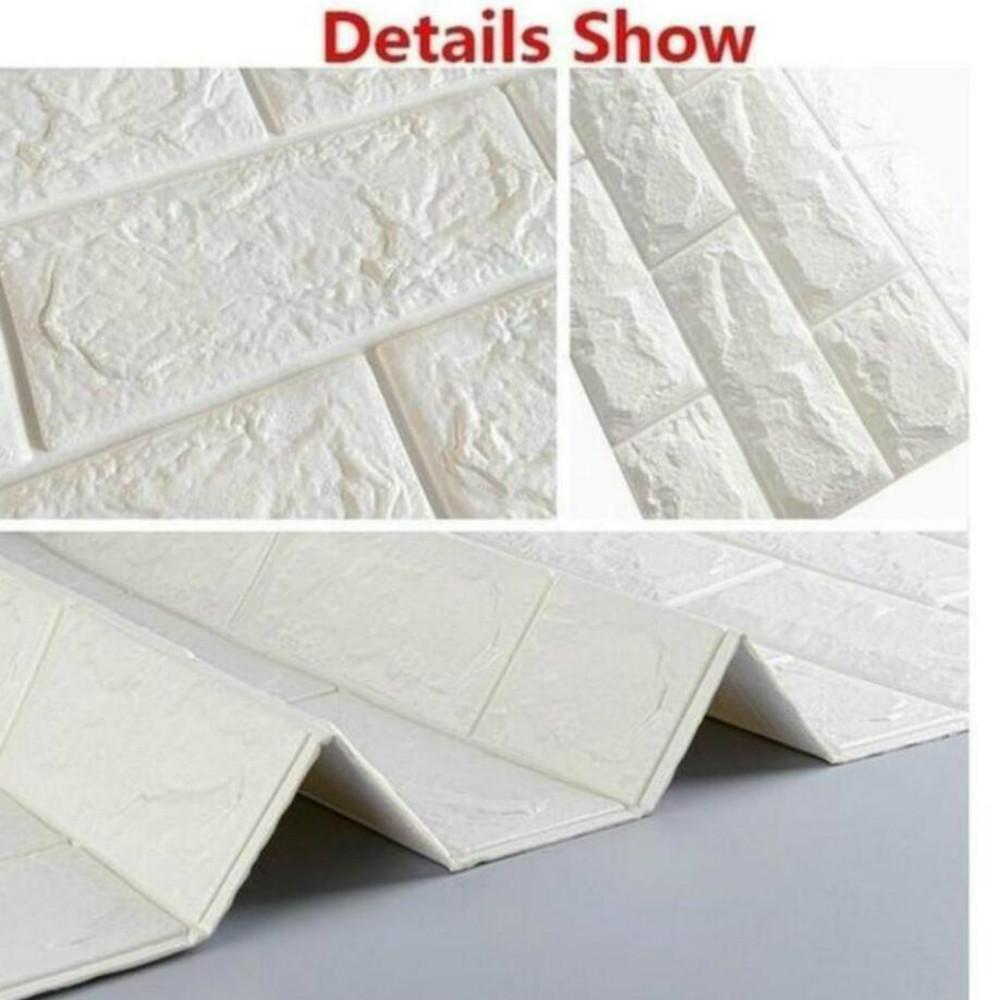 70*77 см 10/20 шт. 3D пенопластовые наклейки с имитацией кирпича для спальни водонепроницаемые обои