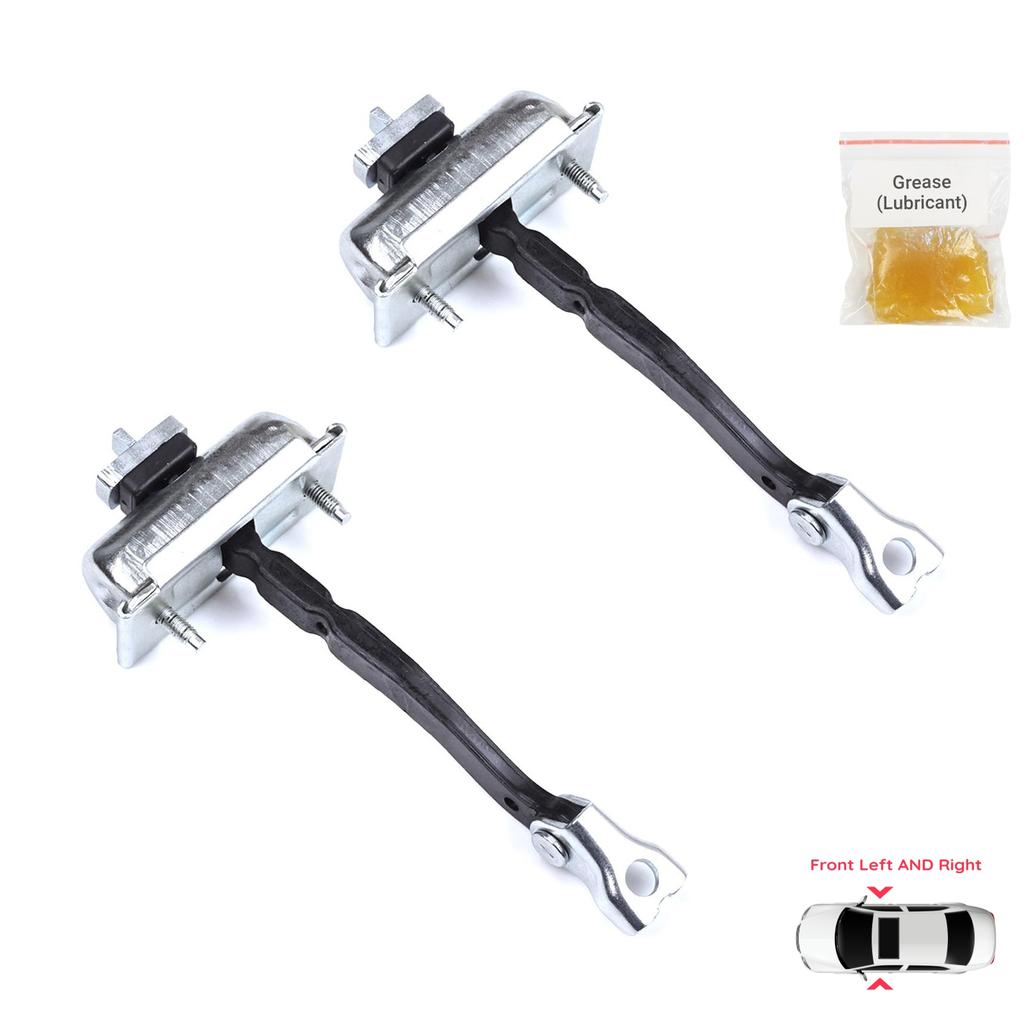 EDP1402-1 2 Pieces Front Door Stop Check Assy Limiter Strap for BMW X3 F25 2010-2017 X4 F26 2013-2018 51217205572