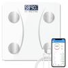 Weight Smartphone Bluetooth Body Composition Body Fat 2023 Latest Body Scale Body Fat Muscle Body Water BMI Japanese Instruction Data Cable Included
