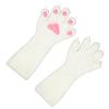 Cosplay Costume Paw Gloves for Women Plush Animal Paws Hand Gloves Halloween Party Anime Props Role Playing Hand Warmers
