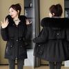 Parker Cotton Coat Winter New Style Down Cotton Coat Women's Short Korean Style Loose Large Size Cotton Jacket