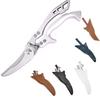 Multifunctional Kitchen Scissors Vegetable Bone Scissors Seafood Clippers BBQ Stainless Steel Household Food Scissors