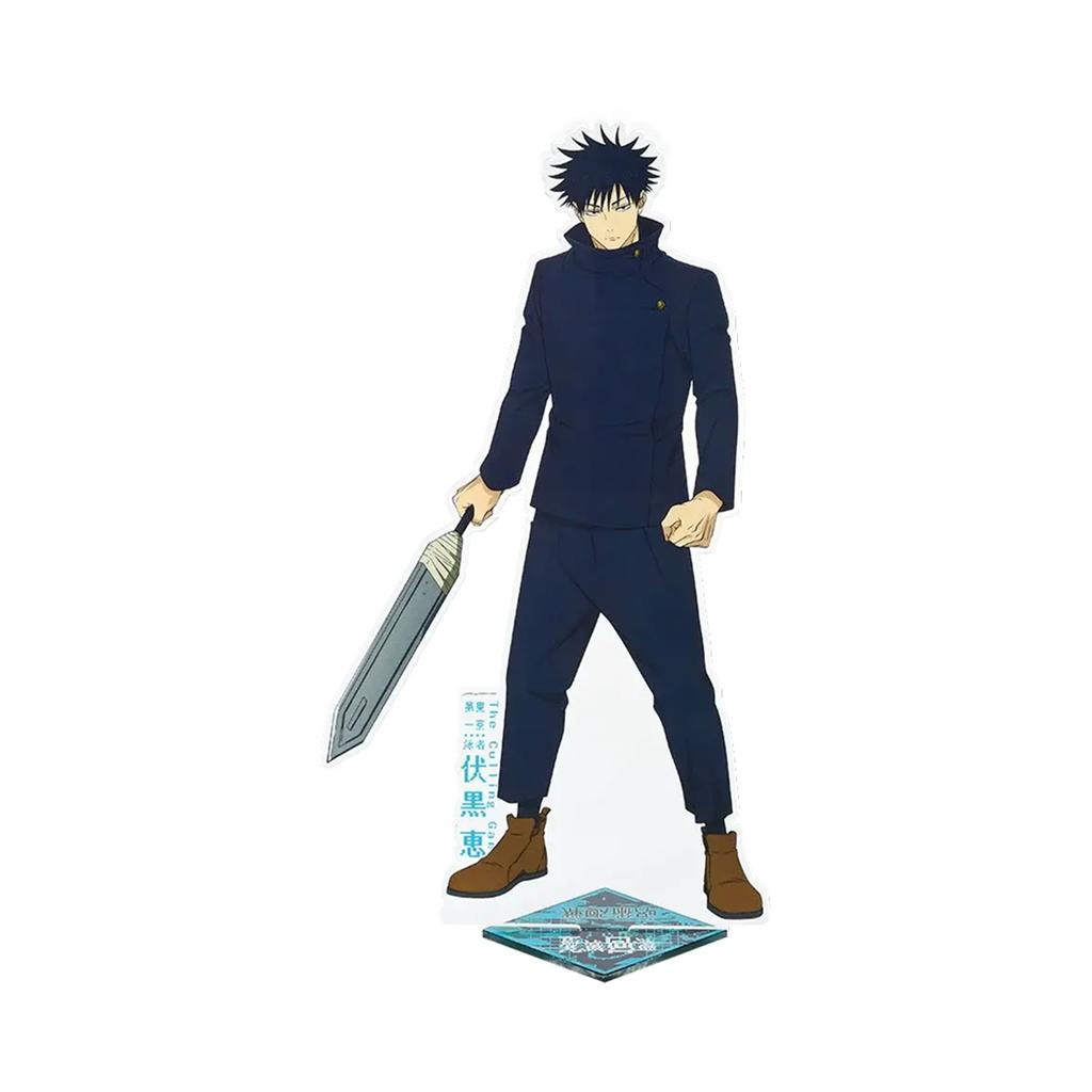 Bandai Ichiban Kuji Jujutsu Kaisen Тур Истребления Смерти 2 Приз B Мегуми Фусигуро Большой Акриловый Стенд