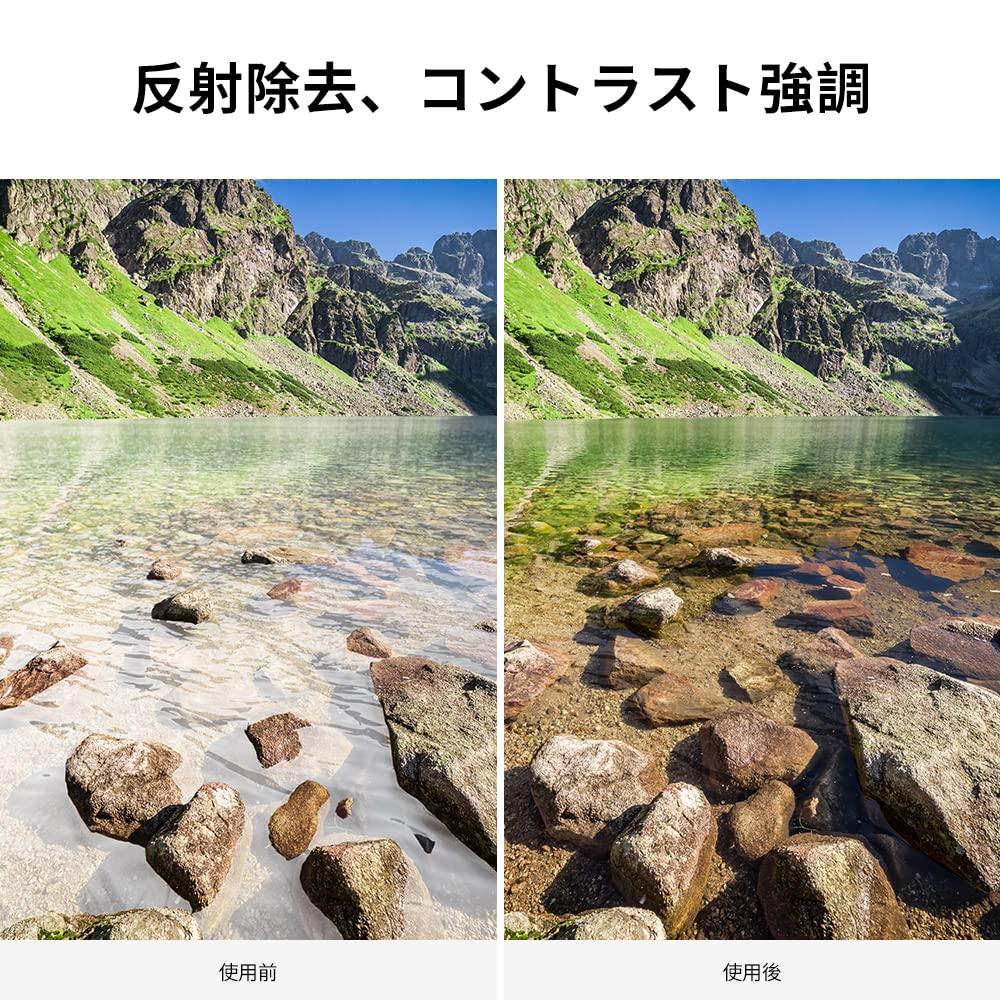 Concept 58мм Магнитный CPL Фильтр Крышка объектива Магнитный Легкий к Японский AGC Оптический Круговой Для Отражения 28 Слой Нано Ультра Вода Пятно Царапина Объектив