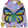 Hoodies Butterfly Outerwear Kids Clothes Girl Boys Sweaters Outdoor Clothes for Children Fashion Clothes Child Girl Sweatshirts