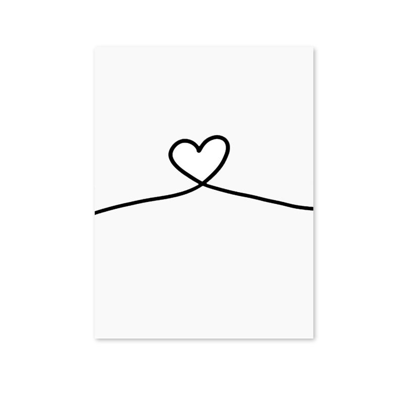 Черно-белый романтический плакат «рука об руку» с принтом на холсте, современная картина с цитатами о любви, настенная художественная картина для пар, влюбленных, декор комнаты