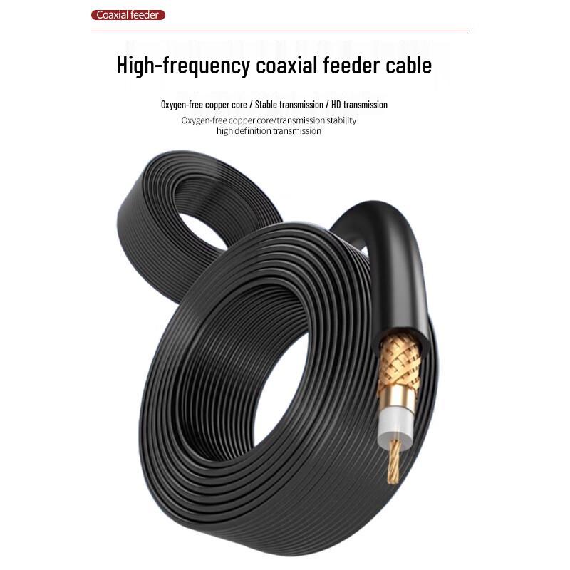 High-Frequency Coaxial RF Feeder Cable