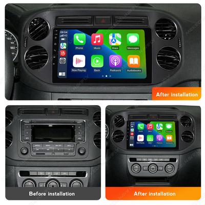 Navifly 8Core Android All In One Car Radio для VW Volkswagen Tiguan 1 NF 2006 2008-2016 Интеллектуальная система Мультимедийный проигрыватель GPS