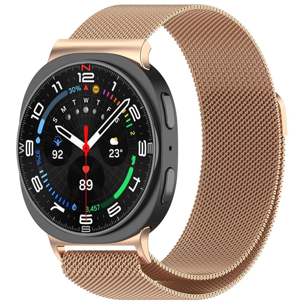 Совместимый металлический миланский ремешок для Samsung Watch 8 Classic