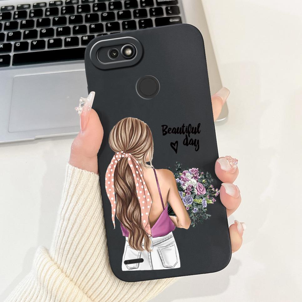For Tecno Pop 2F Case Daisy Flower Butterfly Soft Silicone Cover For Tecno Pop 2 Plus Pop 2 Pro Power POP2F Phone Case Fundas