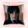 JJENNA OORTEGA Pillow Case Plush Fabric Soft Pillowcase Double Sided Print Sofa Cushion Cover Throw
