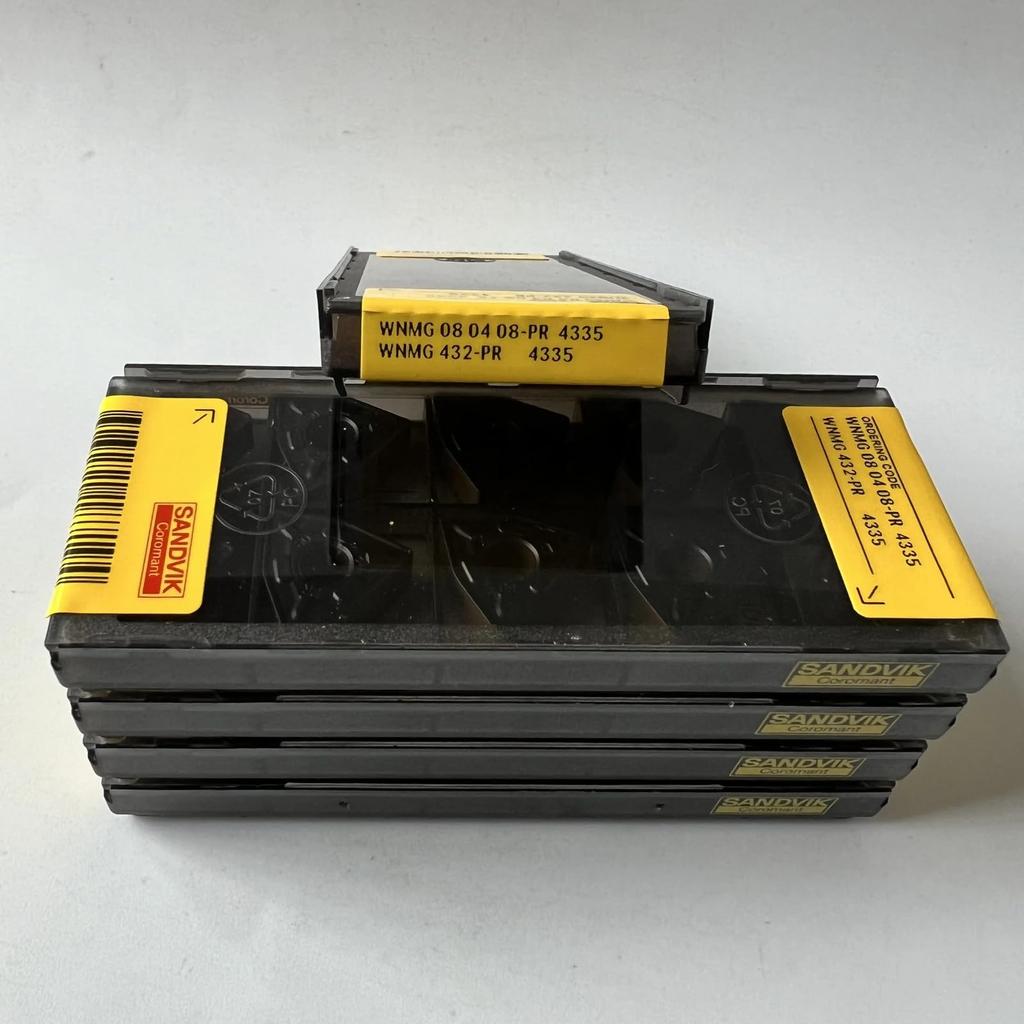 Original Sandvik / WNMG080408-PR 4335 /CNC Lathe Carbide Blade Tool 10 Pcs