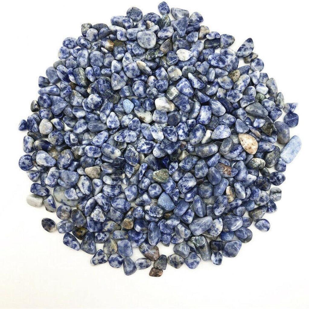 Natural Blue Crystal Stone for Fish Tanks, Flower Pots, and Buddha Offerings - Purification & Demagnetization