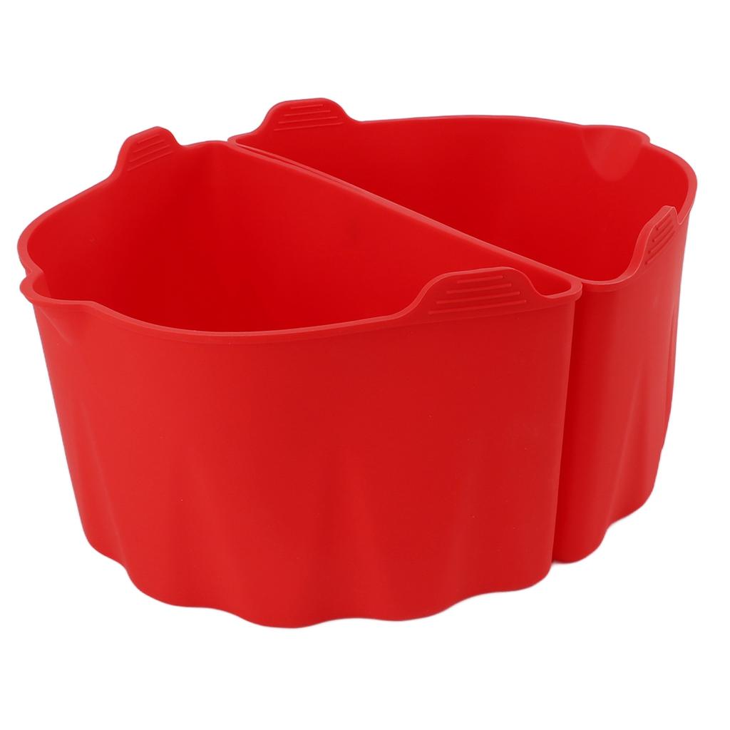 2Pcs Slow Cooker Liner 6?7QT Silicone Cook Pot Divider Slow Cooker Cooking Liner for Home