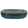 Above counter Wash Basin Turquoise Oval 59x40x14 cm Ceramic