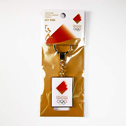 Токио 2020 Эмблема Эстафеты Олимпийского Огня Брелок Официальный Мерч