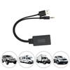 Car Mounted AUX 3.5MM Bluetooth Audio Cable Wireless Bluetooth Audio Reception HIFI Sound Quality Bluetooth Receiver