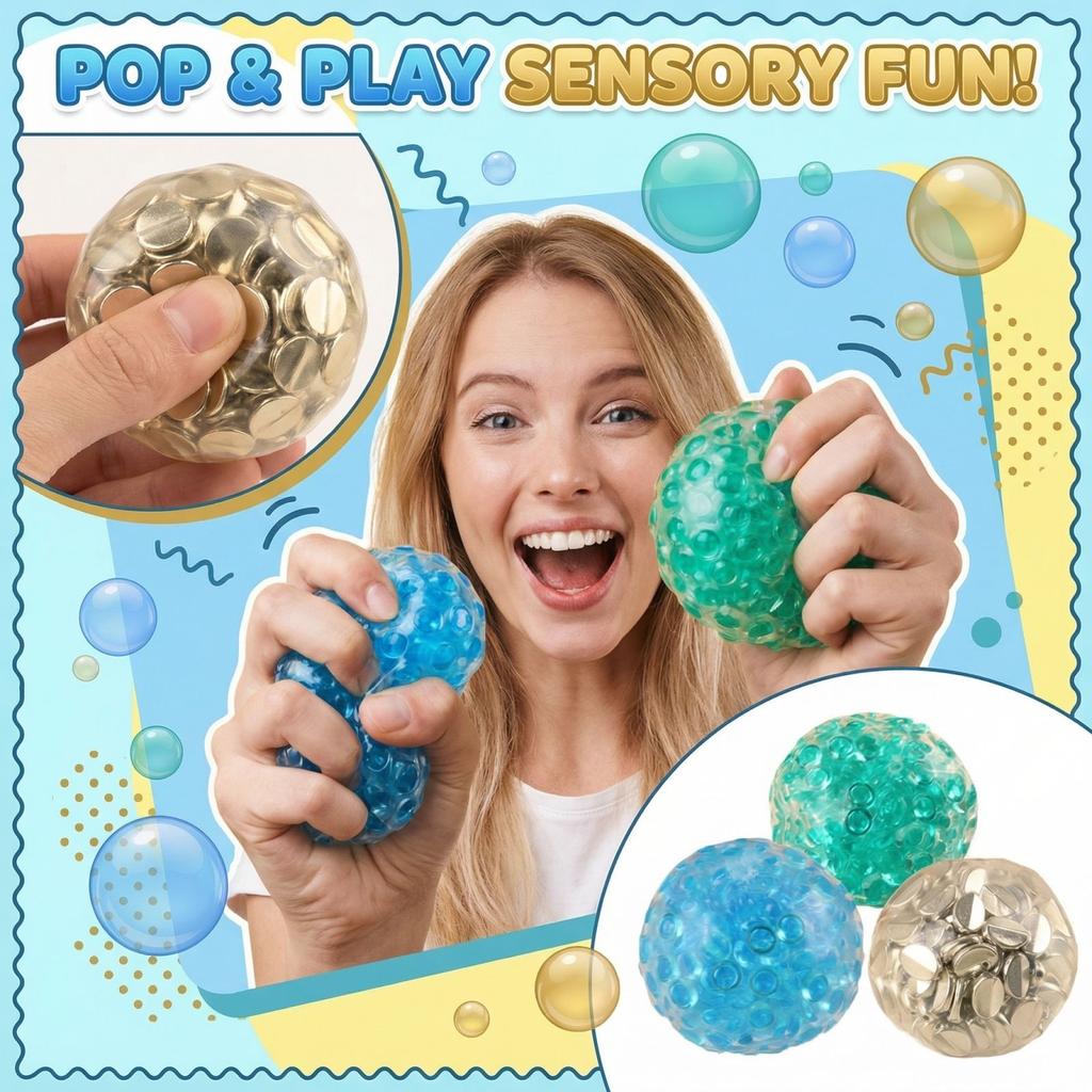 Сквиш-игрушка для снятия стресса, Мягкая резиновая булочка