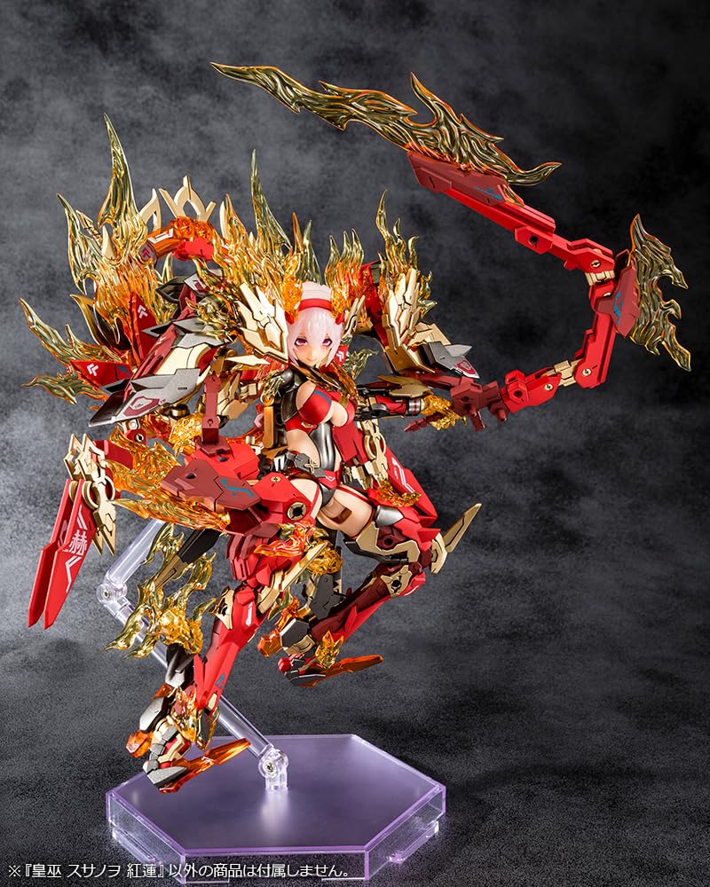 Kotobukiya Megami Device Императрица Сусаноо Гурен Высота 220 мм Масштаб пластиковая модель приблизительно. 1/1