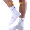 Li Ning Носки-следы унисекс 3 пары белые YWTU043-1