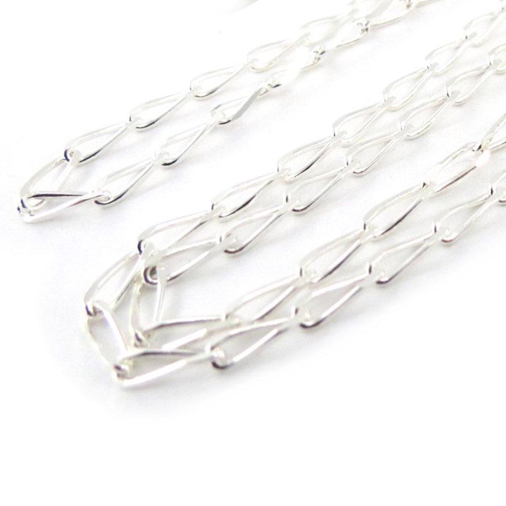 Les Trésors De Lily [E1061] - Серебряная цепочка «Бриллиантовая лошадь» 50 см 2,6 мм