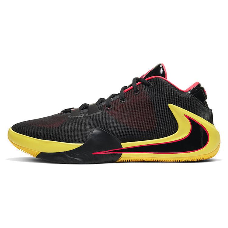 Nike Zoom Freak 1 'Soul Glo' (Unisex) Black / Black / Red Orbit / Opti Yellow Basketball Shoes BQ5422 003