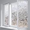3D Антистатическая Стеклянная Наклейка Стеклянное Украшение Непрозрачная Цветочная Пленка Домашнее Окно Виниловая Наклейка Наклейка Статический Клейкий Радужный Наклейка