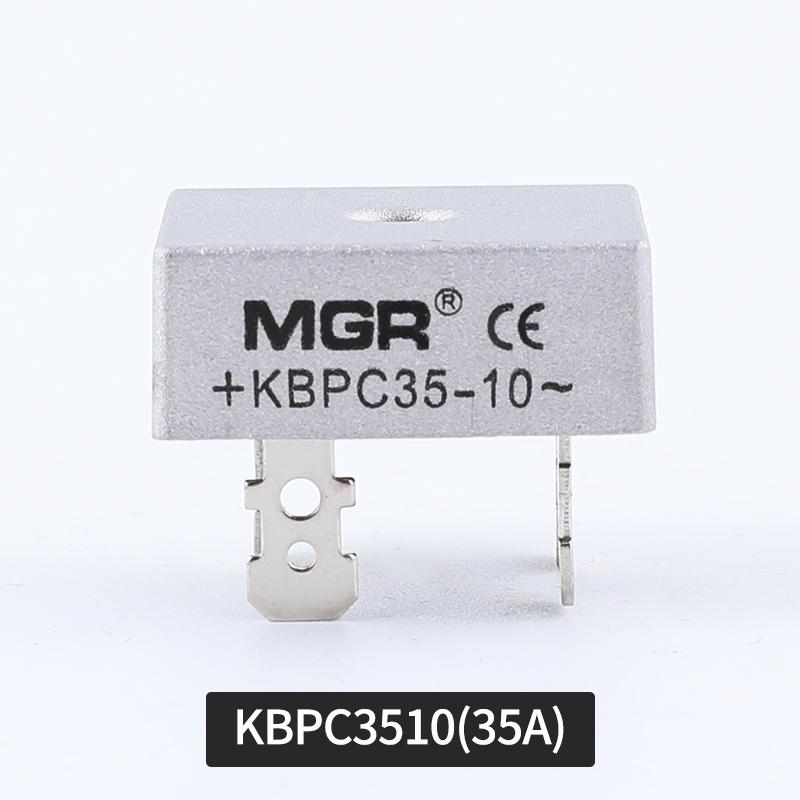 12V/24V/220V Single-Phase AC to DC Rectifier Bridge Module, Charger KBPC3510/5010