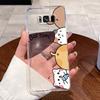 Чехол для Samsung Galaxy S8 Чехол Samsung S8 Plus S8+ Задняя крышка Эстетичный Модный Милый Кот Мягкий Силикон Прозрачный Чехол для Телефона