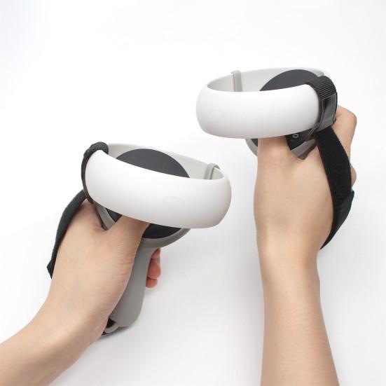 Полузакрытый силиконовый ремешок-крышка для Oculus, регулируемый на запястье, ручка Quest 2