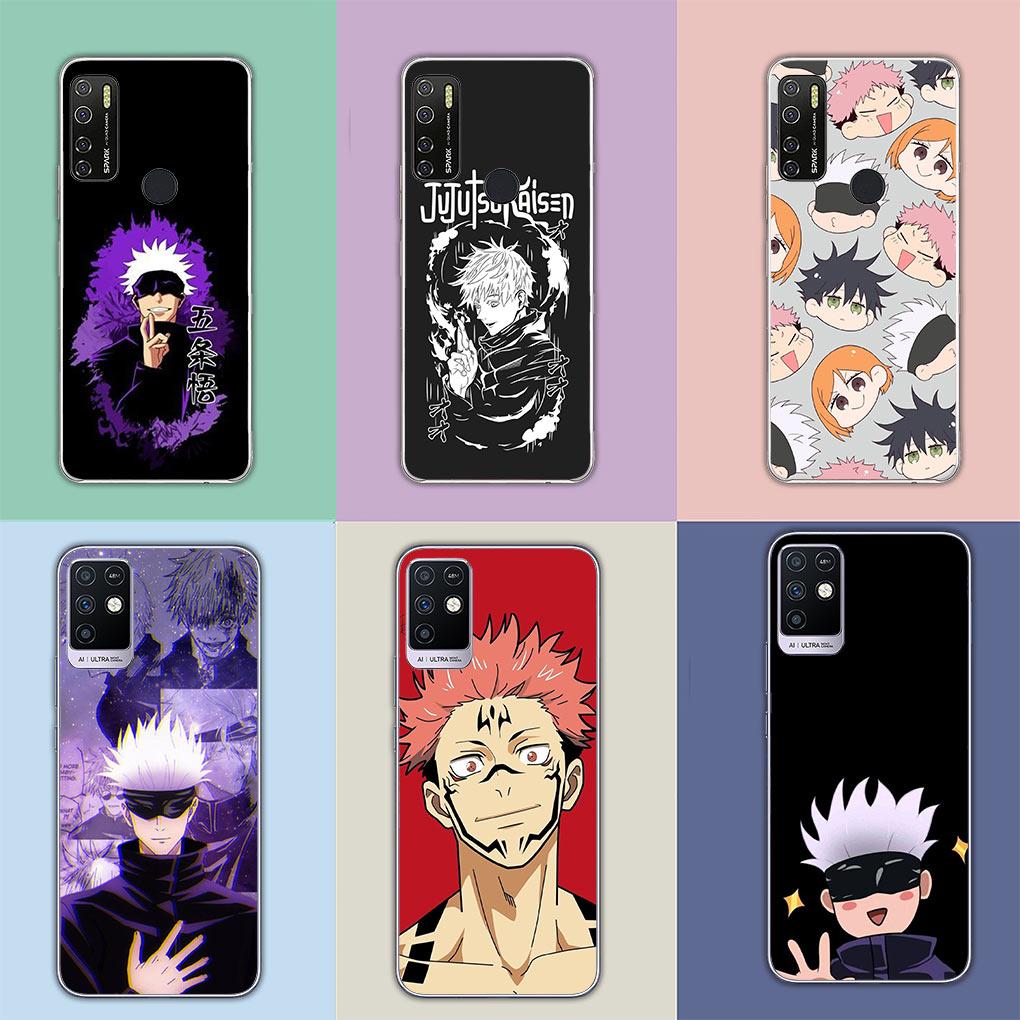 Gojo Satoru Jujutsu Kaisen Itadori Yuji Cover Phone Case for Samsung Galaxy A04 A14 A23 A34 A54 M23 M33 M52 M53 M30S M31 M51 M21