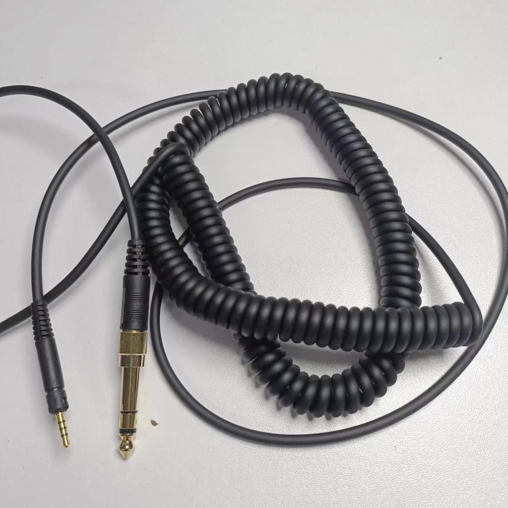 Эластичный и коррозионностойкий аудиокабель для наушников M40X M50X M60X, обеспечивающий чистую передачу звука и качество 3D-звука