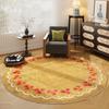 Modern Style Bedroom Decor Round Carpet Light Luxury Carpets for Living Room Home Washable Floor Mat Anti-slip Bedside Green Rug