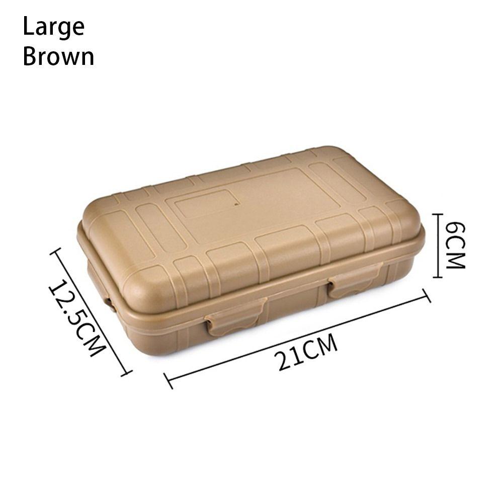 1 шт., ящик для выживания размера S/M/L, контейнер для кемпинга на открытом воздухе, прочный дорожный ящик для хранения