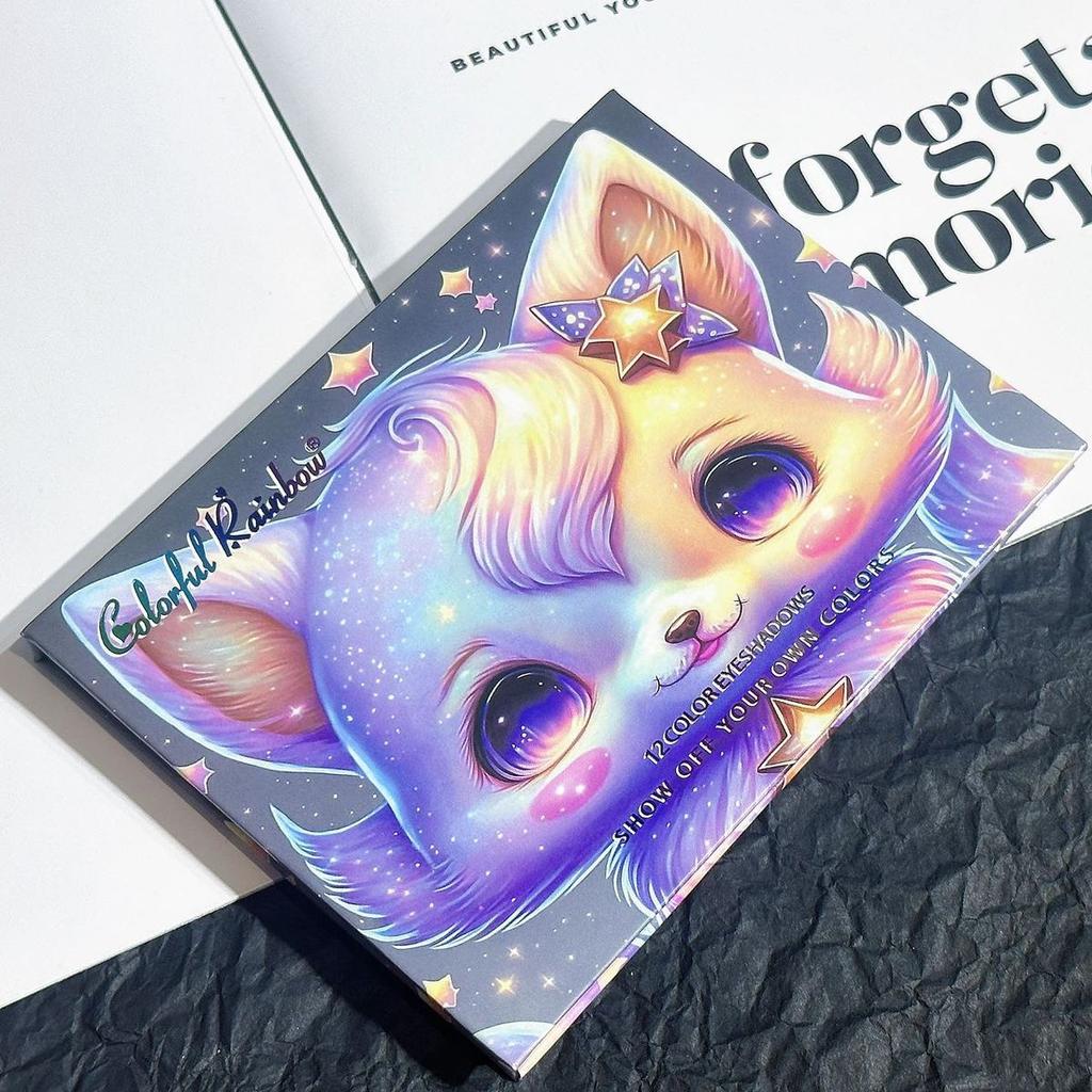 12-цветная палитра теней для век, легко наносимая и удобная, перламутровый матовый макияж теней для век для новичков