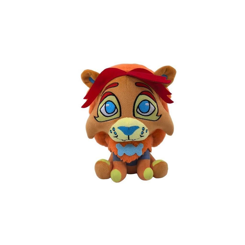 Cute Indigo Park Lion Plush Toy Adorable Soft Short Plush Animal Doll 21cm