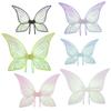 Colorful Girl Angel Wings Shiny Transparent Wings New Princess Elf Fairy Wing