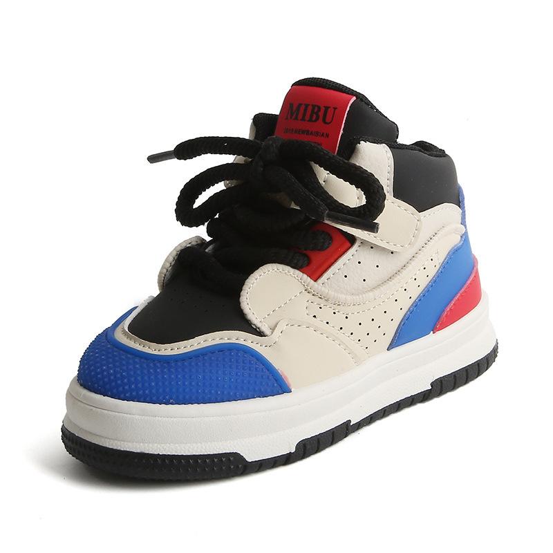 Детская спортивная обувь 2025 весна и осень повседневные кеды для мальчиков новая высокая обувь маленькие белые туфли для девочек обувь для малышей на мягкой подошве список