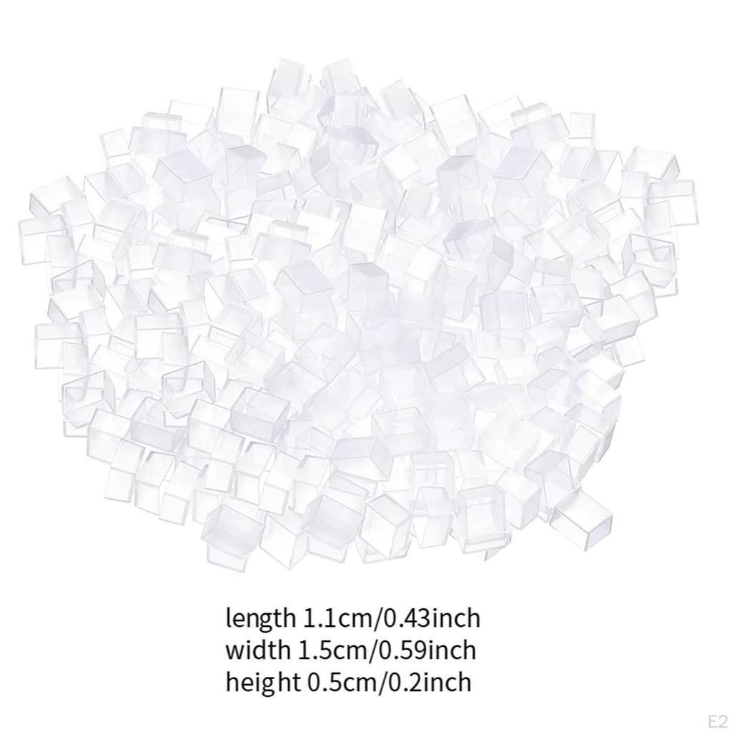 100 Empty Pieces Half-Casseroles Painted Half-Cas-Casseroles Paunted Pallet for Acrylic Palette