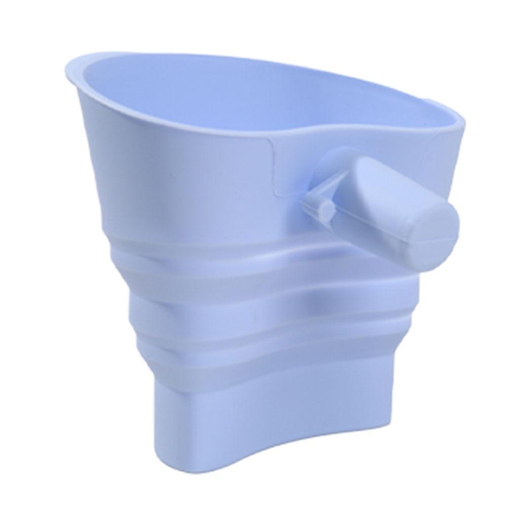 Миксер Насадка Воронка для муки Складная Перенос сухих ингредиентов Силиконовая воронка для муки под углом 30 градусов для миксера Экономия места