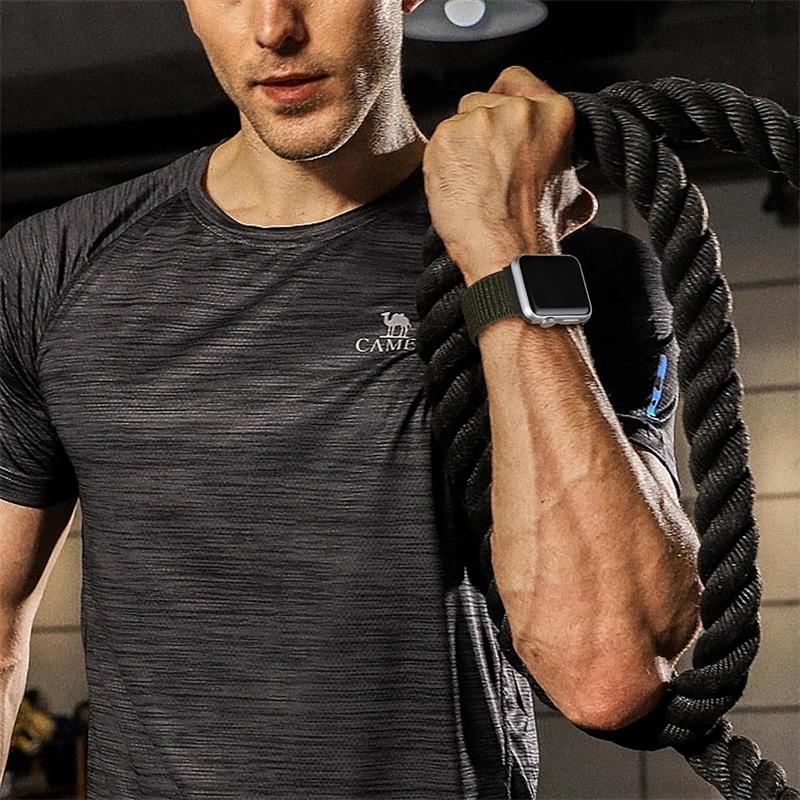 Нейлоновый ремешок-петля для Apple Watch Series11 46 мм 45 мм 44 мм 41 мм 42 мм 40 мм 38 мм Ремешок-браслет для IWatch Ultra3 49 мм 10 9 8 7 6 SE 5 Умный ремешок